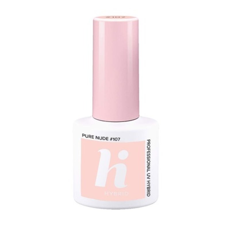 HI HYBRID 107 Pure Nude Nail Polish 5ml