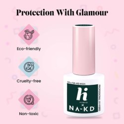 Hi Hybrid UV Gel Nail Polish in Popular Beige, Blue, Brown, Pink, Yellow, Gold, Green, and Grey Colors 5ml 321 Stone