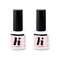 Hi Hybrid UV/LED Soak Off Gel Nail Polish Base Pastel Base Top No Wipe 5ml