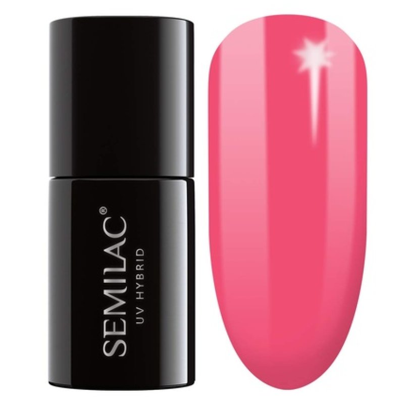 Semilac UV Nail Polish City Break Kiss & Ride 542 Pink 7ml