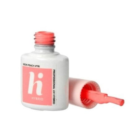Hi Hybrid Nail Polish Pop 116 Neon Peach 5ml