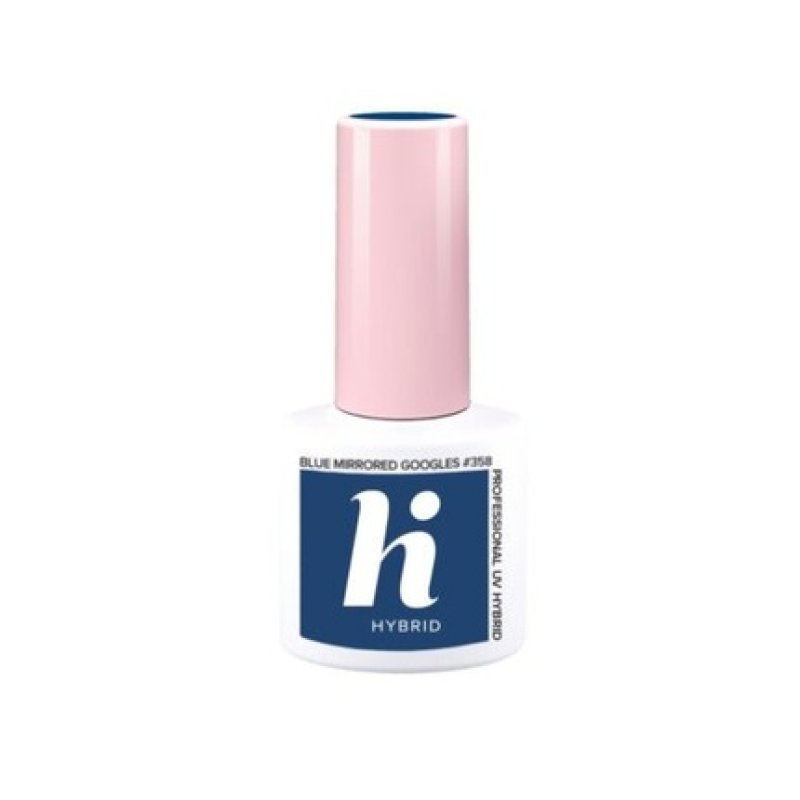 Hi Hybrid Apres-Ski Hybrid Nail Polish Nr. 358 Blue Mirrored Ski Goggles 5ml