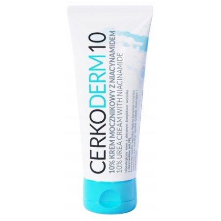 Cerkoderm Urea Cream With Vitamin B3, 10% - 75 Ml