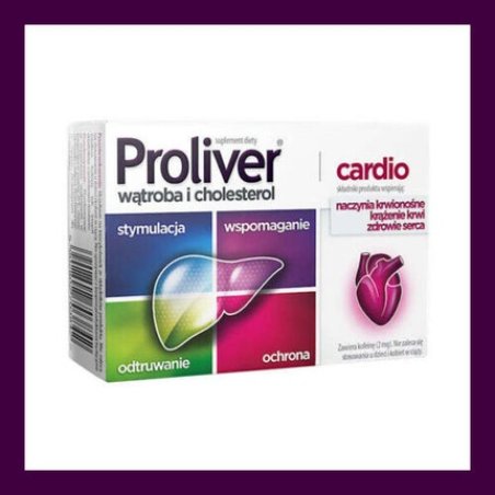 Proliver Cardio Liver Protection Tablets 30/60/90