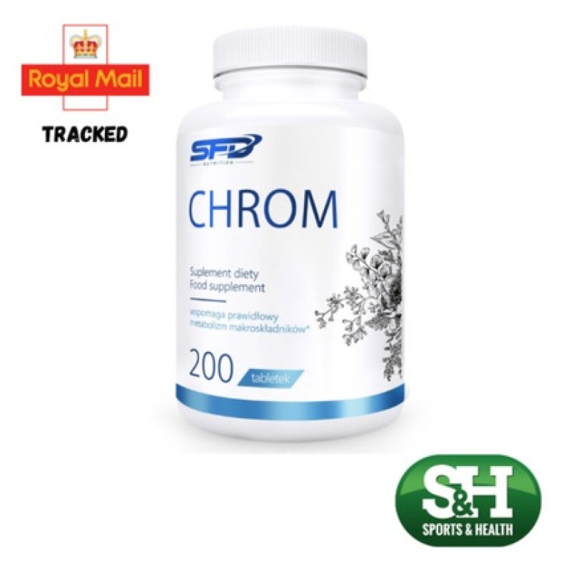 Chromium Picolinate 200mcg 200 Tablets SFD High Quality Appetite Control