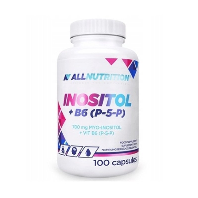 Allnutrition Inositol B6 P-5-P 100 Capsules - Dietary Supplement