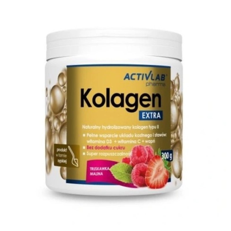Activlab Collagen Extra Raspberry Strawberry - 300g