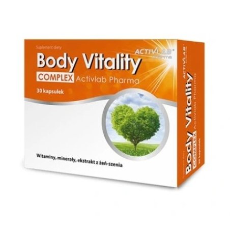 Activlab Pharma Vitality Boost - Enhanced With D3, 30 Capsules