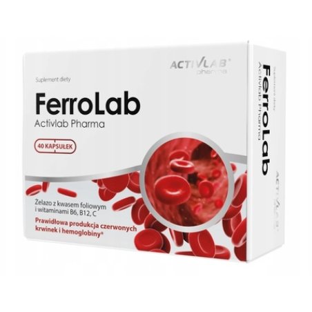 Activlab Pharma Ferrolab - 40 Capsules