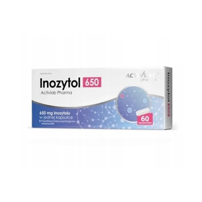 Activlab Pharma Inositol 650 - 60 Capsules
