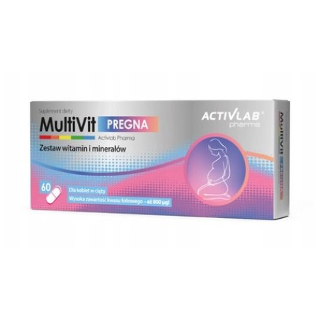 Activlab Pharma Multivit Pregna - 60 Capsules