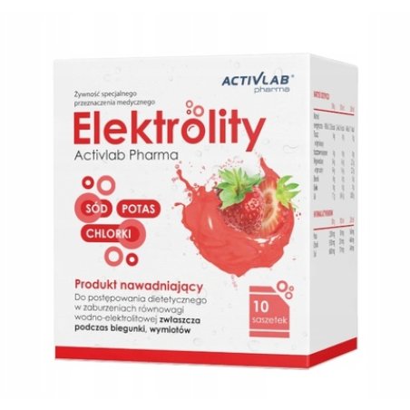 Activlab Pharma Electrolytes Strawberry Flavor - 10 Sachets