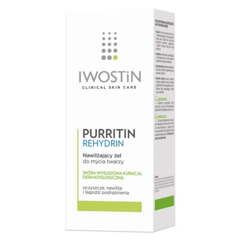 Iwostin Purritin Rehydrin Face Wash Gel 150ml