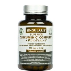 Singularis Superior Turmeric C3 Complex with Bioperine 70 Vegan Capsules