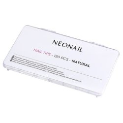 Neonail Natural Tips Gel Acrylic False Nails Manicure 120 Pcs