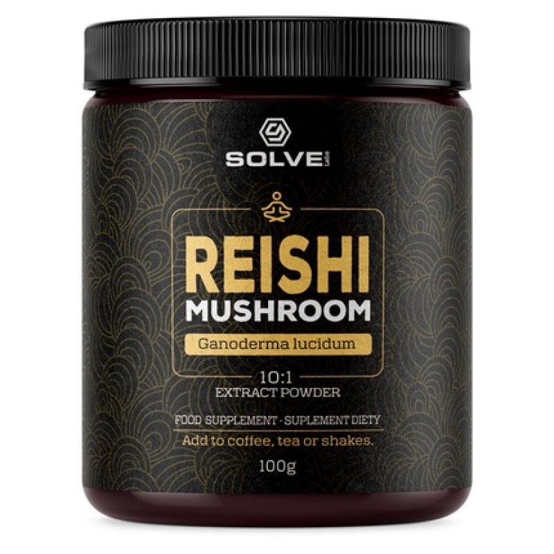 Solve Labs Reishi Mushroom Dietary Supplement Powder 100g