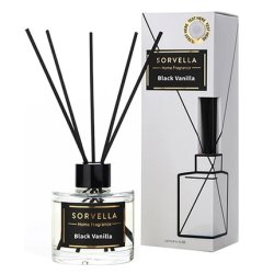 Sorvella Home Diffuser Fragrance Sticks Black Vanilla 120ml