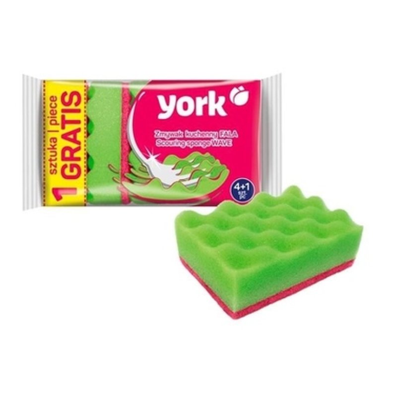 York Kitchen Sponge Wave 4 - 1 Piece