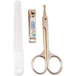 Scissors Nail Clipper Nail File Set