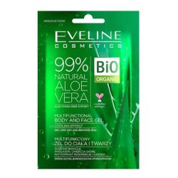 Eveline Natural Aloe Vera 99% Gel 20ml - Moisturizing Skin Care