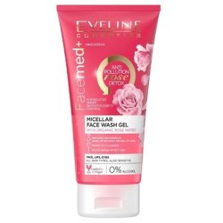 Facemed Micellar Gel For Face Washing With Organic Rose Water - 150ml