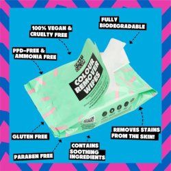 Crazy Color Hair Dye Remover Wipes