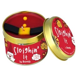 Bomb Cosmetics Sleighin' It Scented Candle In A Tin 237g