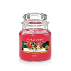 Yankee Candle Scented Candle In Glass Small | Tropical Jungle | Burn Time Up To 30
