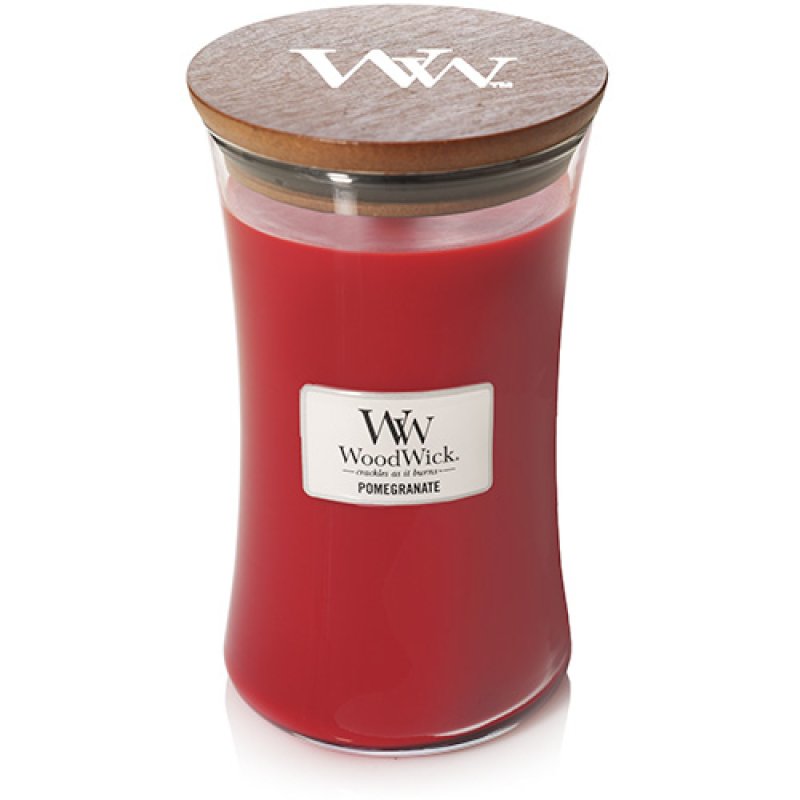 WoodWick Pomegranate Candle Large Jar 610g