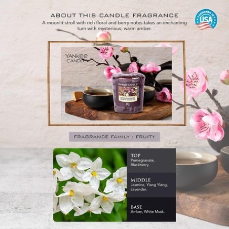 Yankee Candle Moonlit Blossoms Votive Candle