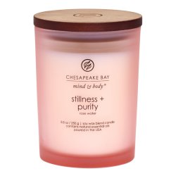 Chesapeake Bay Stillness Purity bougie en cire Cylindre Rose 1 pièce(s)