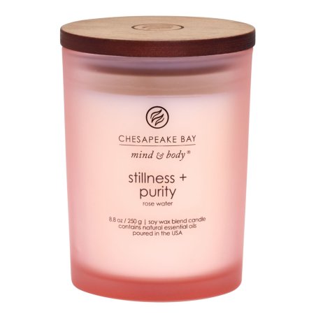 Chesapeake Bay Stillness Purity bougie en cire Cylindre Rose 1 pièce(s)