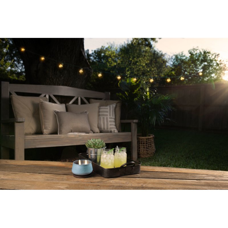 Yankee Candle Outdoor Citronella Candle | Sparkling Lemongrass Medium Candle