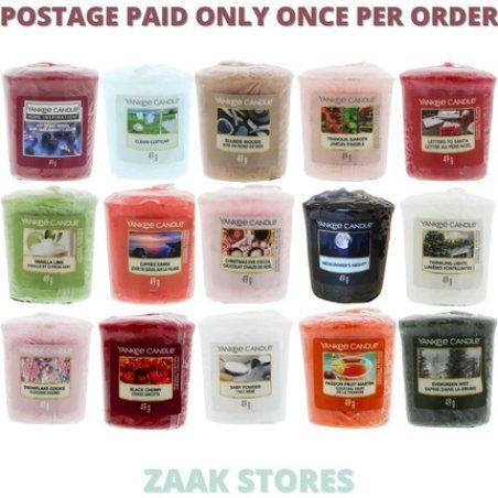 Yankee Candle Sampler Votive Scented Small Gift Popular Fragrances Fast Dispatch