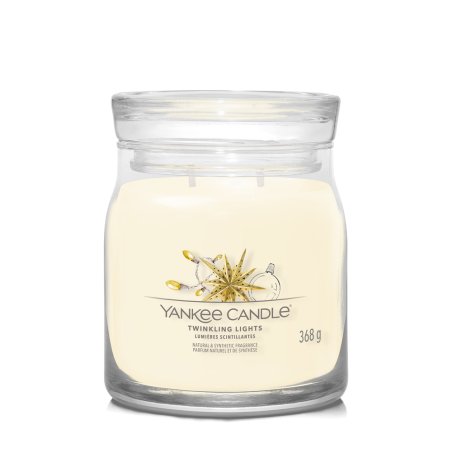 Yankee Candle Twinkling Lights Signature Medium Jar Candle