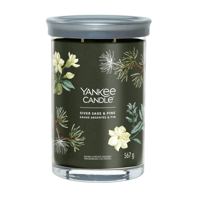 Yankee Candle Silver Sage & Pine Large Tumbler Jar Candle