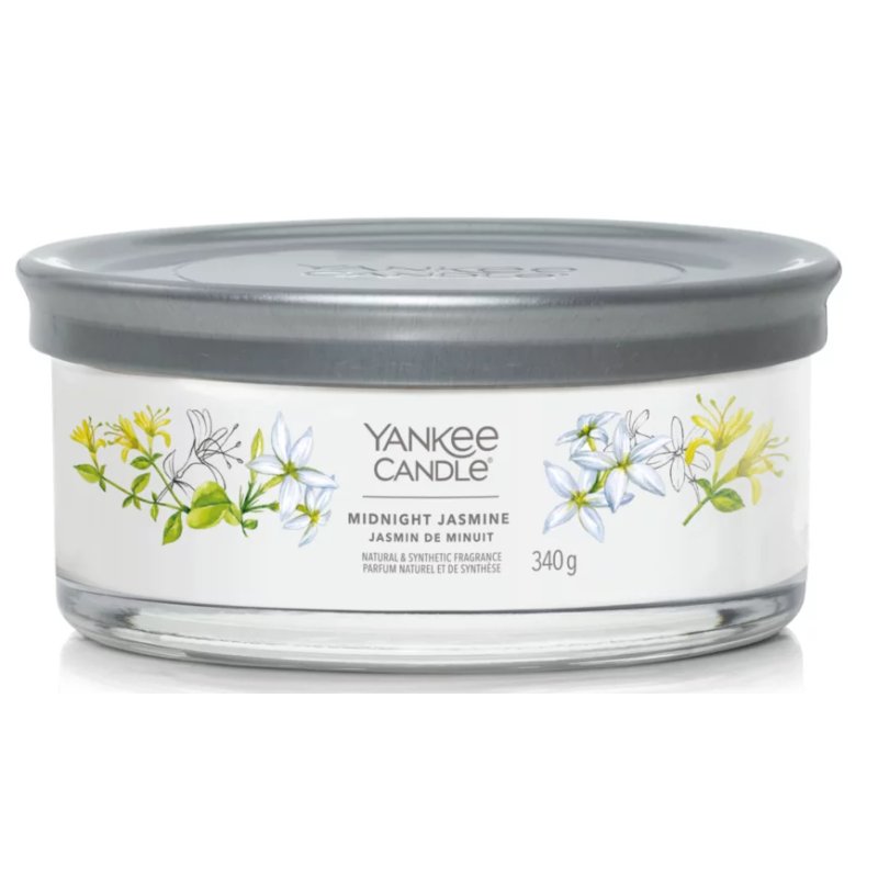 Yankee Candle Midnight Jasmine wax candle Cylinder Honeysuckle, Jasmine, Mandarin, Neroli White 1 pc(s)