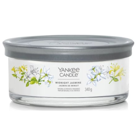 Yankee Candle Midnight Jasmine wax candle Cylinder Honeysuckle, Jasmine, Mandarin, Neroli White 1 pc(s)