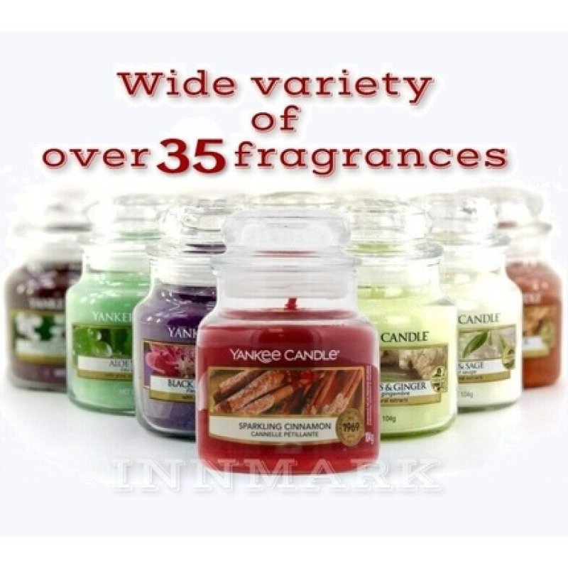 Yankee Candle Small Jars 104g Scents Great For Every Season & Occasion