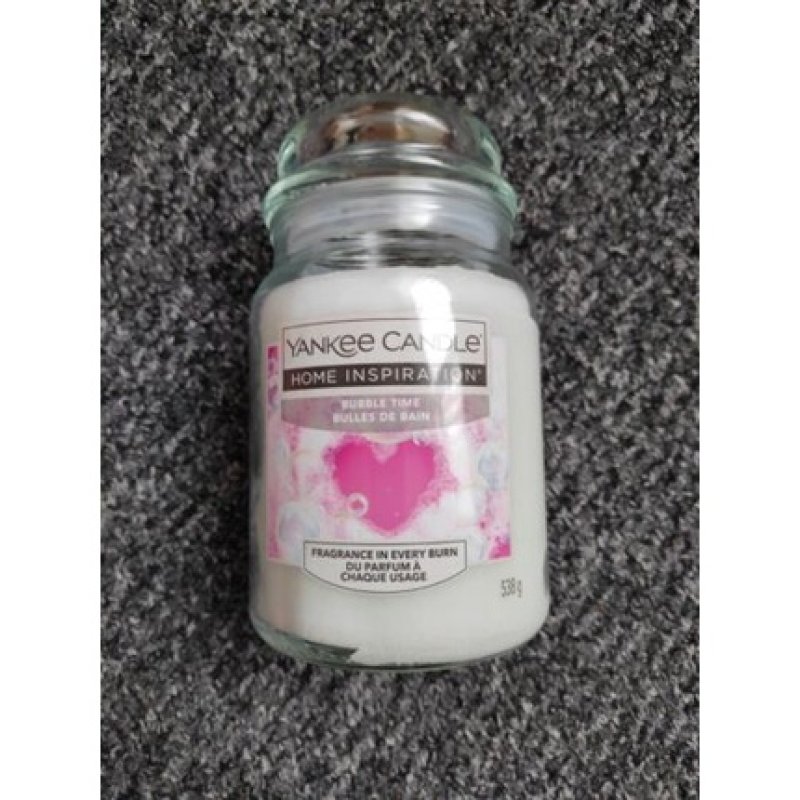 Yankee Candle Valentine's Day Bubble Time Limited Edition Large 538g Candle New!