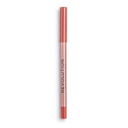 Makeup Revolution Satin Kiss Lip Liner Long-wearing Pencil Vegan Cruelty-Free Fling Deep Nude
