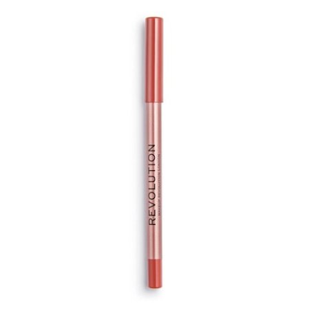 Makeup Revolution Satin Kiss Lip Liner Long-wearing Pencil Vegan Cruelty-Free Fling Deep Nude