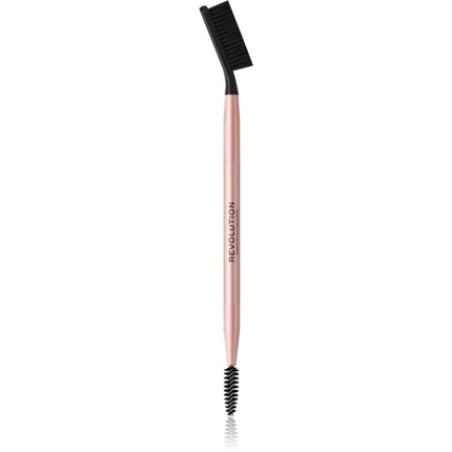 Makeup Revolution Create Double Eyebrow Brush - Type R13, 1 pc