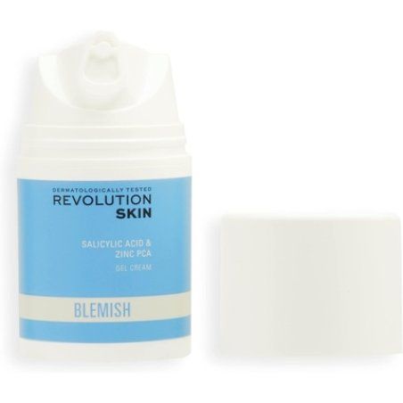 Revolution Skincare London Salicylic Acid & Zinc PCA Gel Cream Hydrating Lightweight Formula Blemish Fighting 50ml