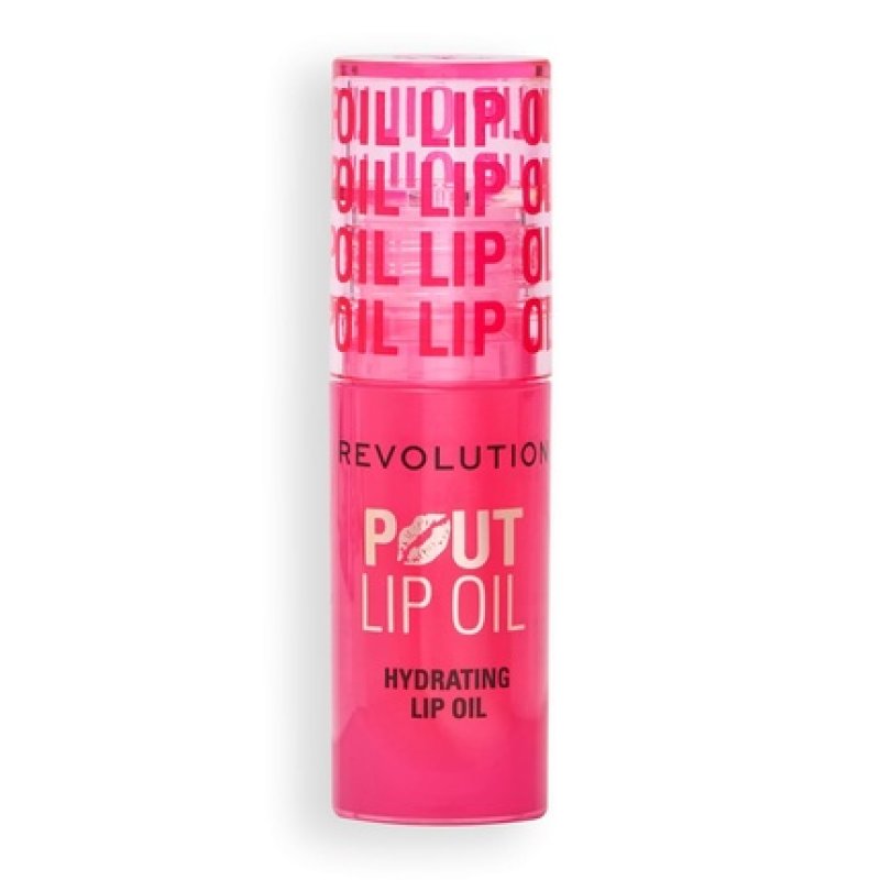 Revolution Pout Lip Oil Nourishing Tinted High Shine Non-Sticky