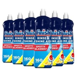 Finish Dishwasher Rinse Aid Shine Lemon 800ml