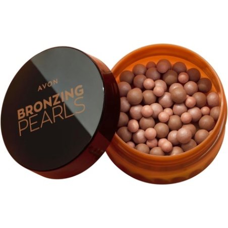 Avon Bronzing Pearls Warm Glow Multi-Sized Multi-Shade Pearls with Mineral Pigments 28g
