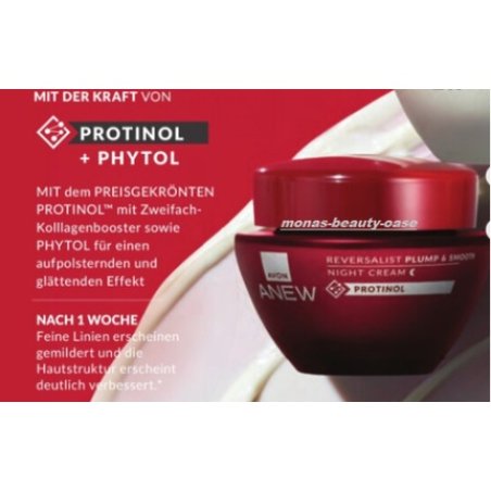 Avon ANEW REVERSALIST PLUMP SMOOTH Night Cream 50ml Top at 40 Wow💞