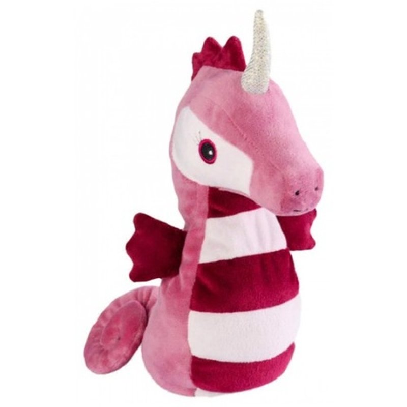 Soframar Cozy Cuddly Toy Hot Water Bottle Seahorse - Soft and Microwaveable