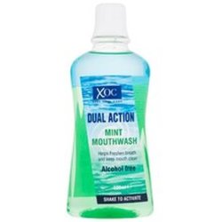 Xpel Dual Action Mint Mouthwash - Ustni Voda Pro Svezi Dech A Cistou Ustni Dutinu